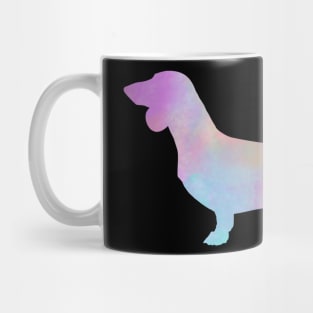 Watercolor Dachshund Silhoeutte Mug